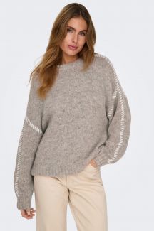 Strickpullover JACQUELINE DE YONG 15336758-Chateau-Gray