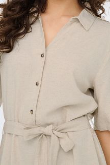 Kleid JACQUELINE DE YONG 15338771-Oatmeal-MEL