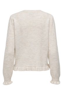 Strickjacke JACQUELINE DE YONG 15363485-Birch-MELANGE