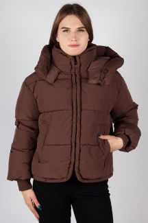 Winterjacke ONLY 15366705-Chocolate-Mar