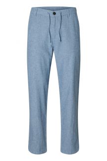 Leinenhose SELECTED 16087636-Cashmere-Blue