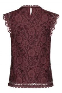 T-Shirt PIECES 17120454-Tawny-Port