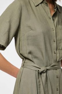 Kleid PIECES 17152063-Deep-Lichen-Gr