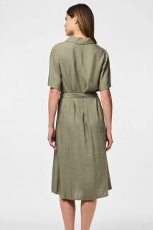 Kleid PIECES 17152063-Deep-Lichen-Gr