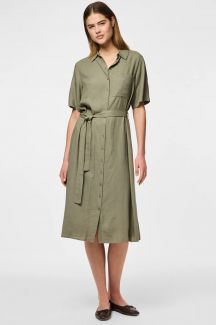 Kleid PIECES 17152063-Deep-Lichen-Gr