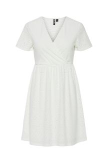 Kleid PIECES 17154461-Cloud-Dancer