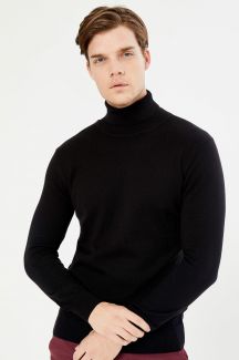 Rollkragenpullover MCL 18912-SIYAH