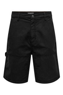 Stoff Shorts ONLY & SONS 22030223-Black