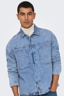 Jeansjacke ONLY & SONS 22034613-Medium-Blue