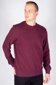 Strickpullover MCL 27643-BORDO-MELANJ
