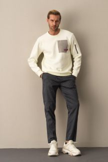 Sweatshirt XINT 300285-EKRU