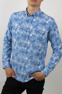 Hemd MCL 32383-INDIGO