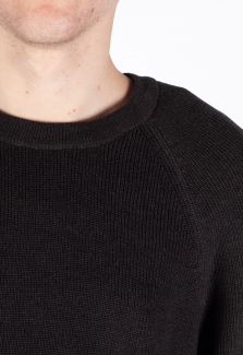 Strickpullover MCL 33634-SIYAH-MELANJ