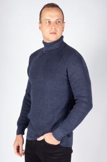 Rollkragenpullover MCL 33811-INDIGOMELANJ