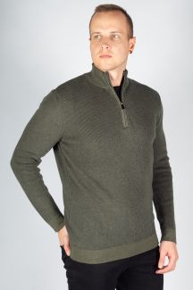 Strickpullover MCL 33812-HAKI-MELANJ