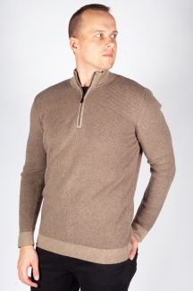 Strickpullover MCL 33812-TOPRAKMELANJ