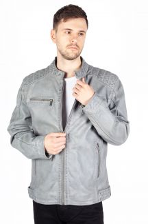 Lederjacke DEERCRAFT 3701-0151-grey