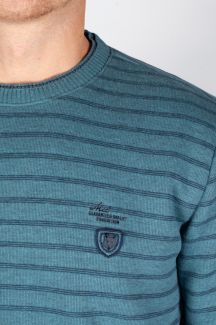 Strickpullover MCL 39681-TURKUAZMELANJ
