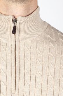 Strickpullover FRAPPOLI 4756-FOCUS-BEJ