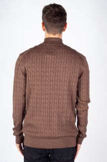 Strickpullover FRAPPOLI 4756-FOCUS-KAHVE