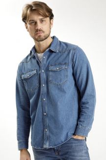 Jeanshemd CROSS JEANS A222-007