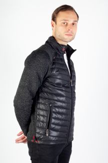 Jacke AERONAUTICAL CAMPUS-BLACK-MELANGE
