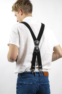 Hosenträger X JEANS DMAX40-BLACK