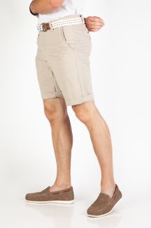 Stoff Shorts LEGENDERS GEMINI-WHITE-SAND