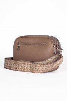 Schultertasche FLORA&CO H6915-TAUPE
