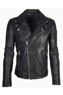 Lederjacke GIPSY Mavric-SF-NSLV-BIO-BLACK