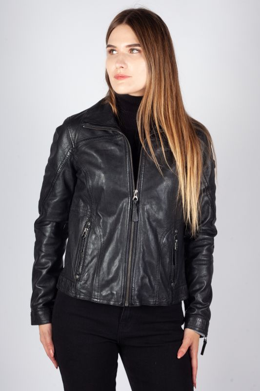 Lederjacke MAURITIUS 1101-0833-black