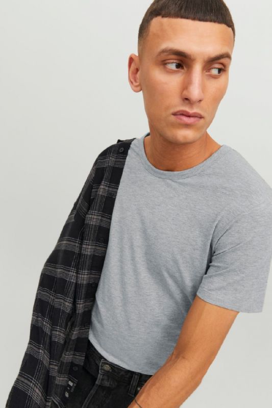 T-Shirts JACK & JONES 12058529-LG-MELANGE