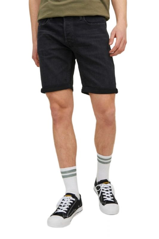 Denim Shorts JACK & JONES 12228278-Black-Denim