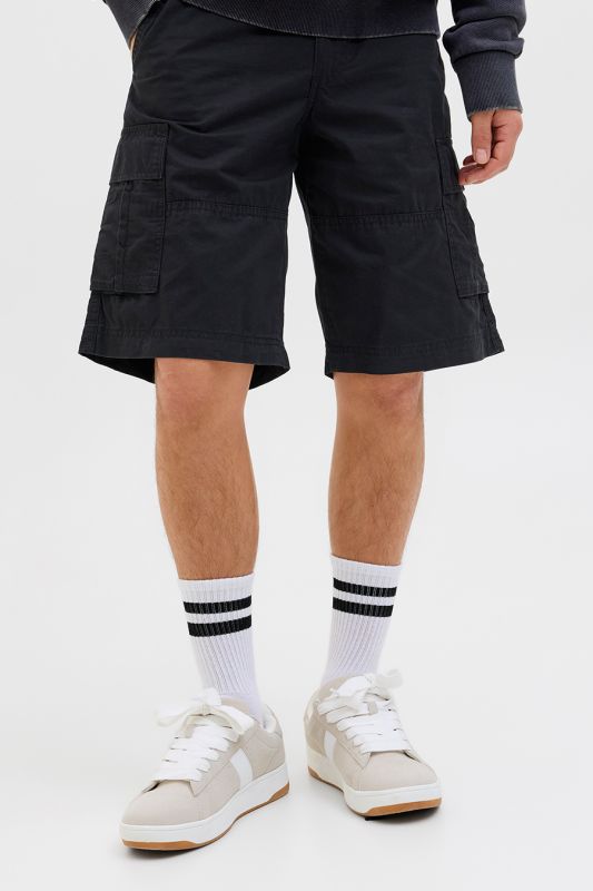 Stoff Shorts JACK & JONES 12254276-Black