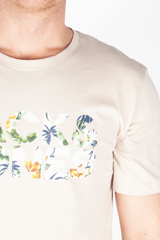T-Shirts JACK & JONES 12277928-Moonbeam
