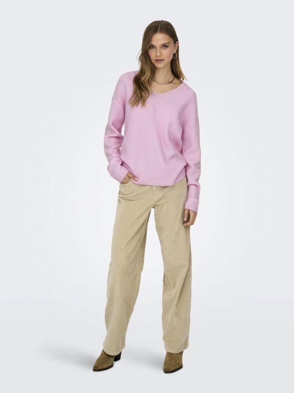 Strickpullover ONLY 15204588-Pink-Lady
