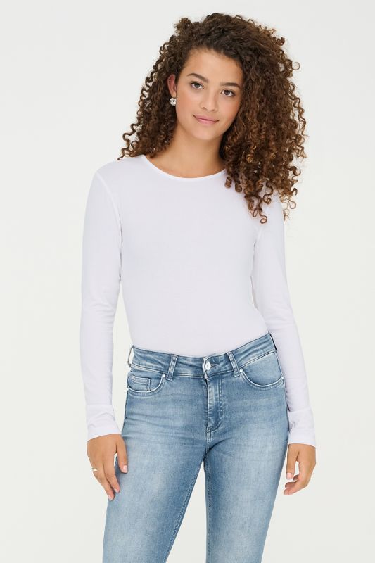 Langarmshirt JACQUELINE DE YONG 15272092-White