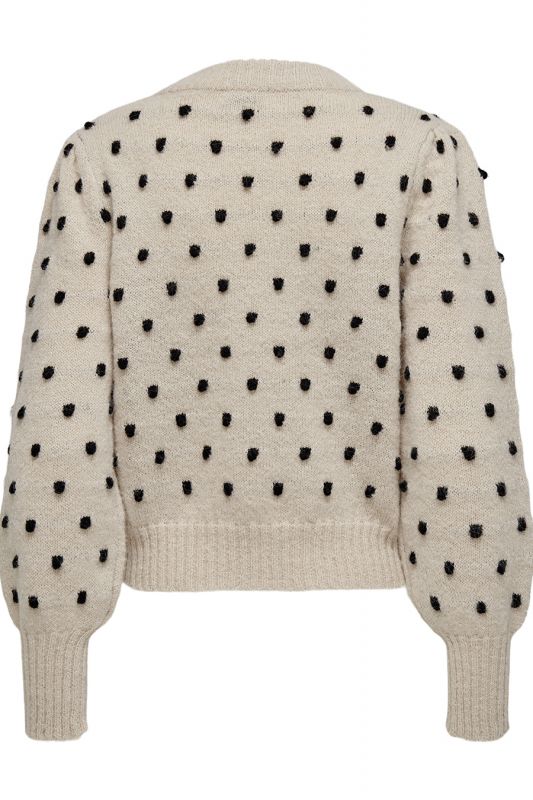 Strickpullover JACQUELINE DE YONG 15304813-Cement-BLACK