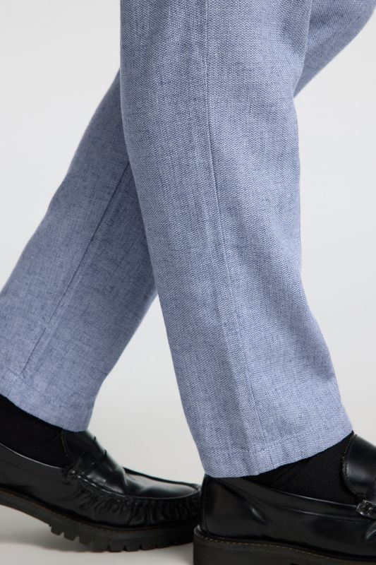 Leinenhose SELECTED 16087636-Cashmere-Blue