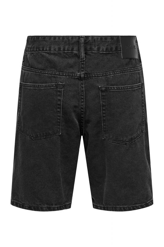 Denim Shorts ONLY & SONS 22032930-Black