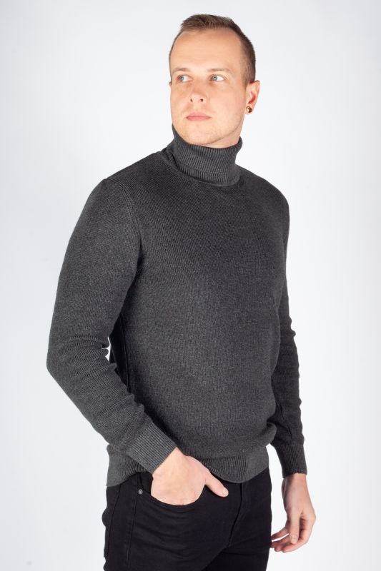 Rollkragenpullover MCL 33811-FUMELMELANJ