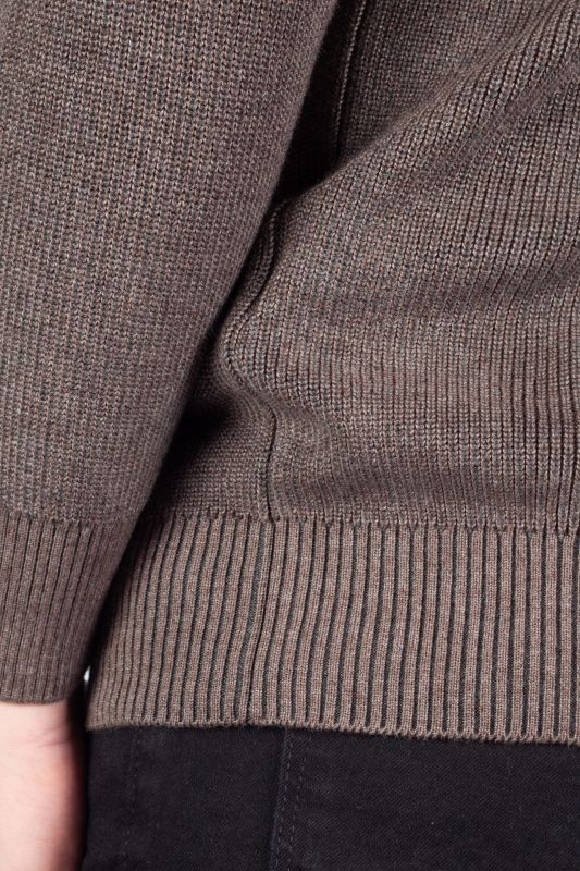 Rollkragenpullover MCL 33811-KAHVEMELANJ