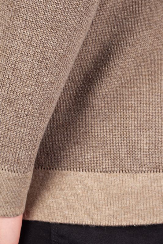 Strickpullover MCL 33812-TOPRAKMELANJ