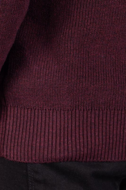Strickpullover MCL 33813-BORDO-MELANJ