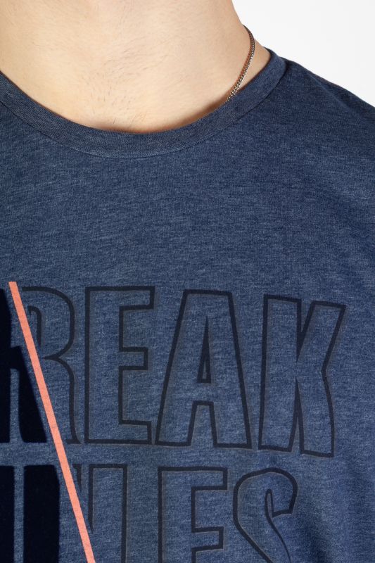 T-Shirts MCL 35760-LACIVERT-MELANJ