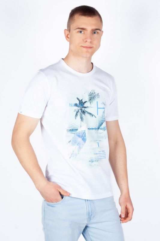 T-Shirts MCL 36207-BEYAZ