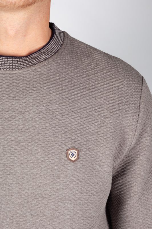 Strickpullover MCL 36920-KAHVE-MELANJ