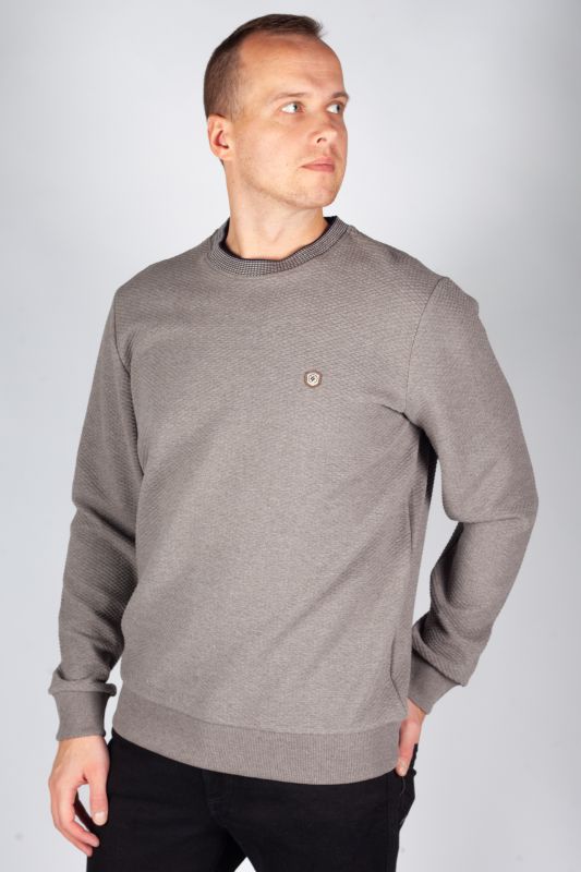 Strickpullover MCL 36920-KAHVE-MELANJ