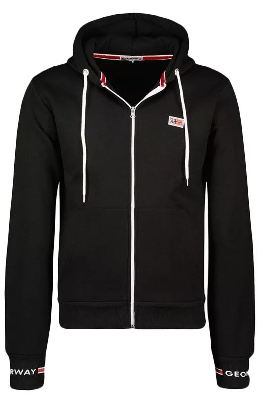 Sweatjacke GEOGRAPHICAL NORWAY GARTFORT-Black