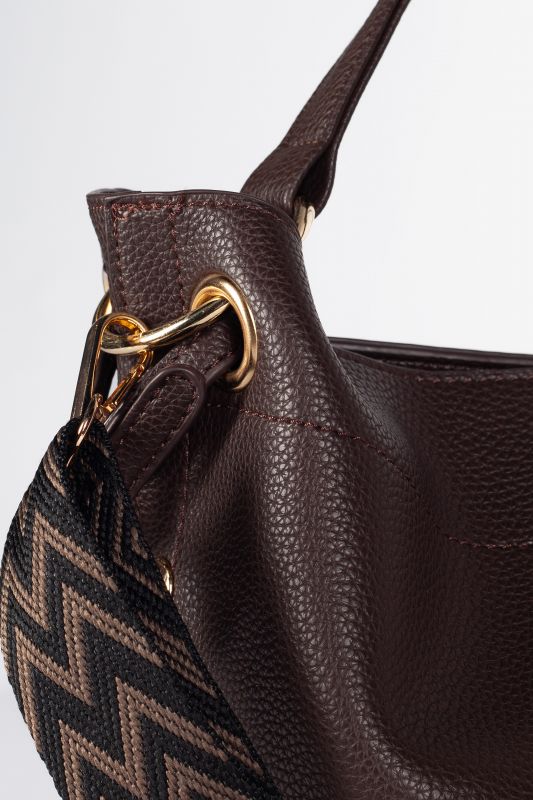 Handtasche FLORA&CO H6966-CHOCOLAT